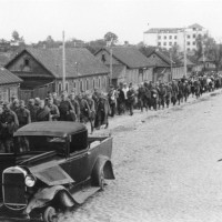 Russland, Minsk, gefangene sowjetische Soldaten