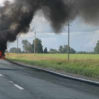 На трассе Бийск-Новосибирск