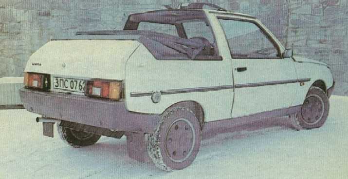 1992. ZAZ 110260 Cabrio (Concept)