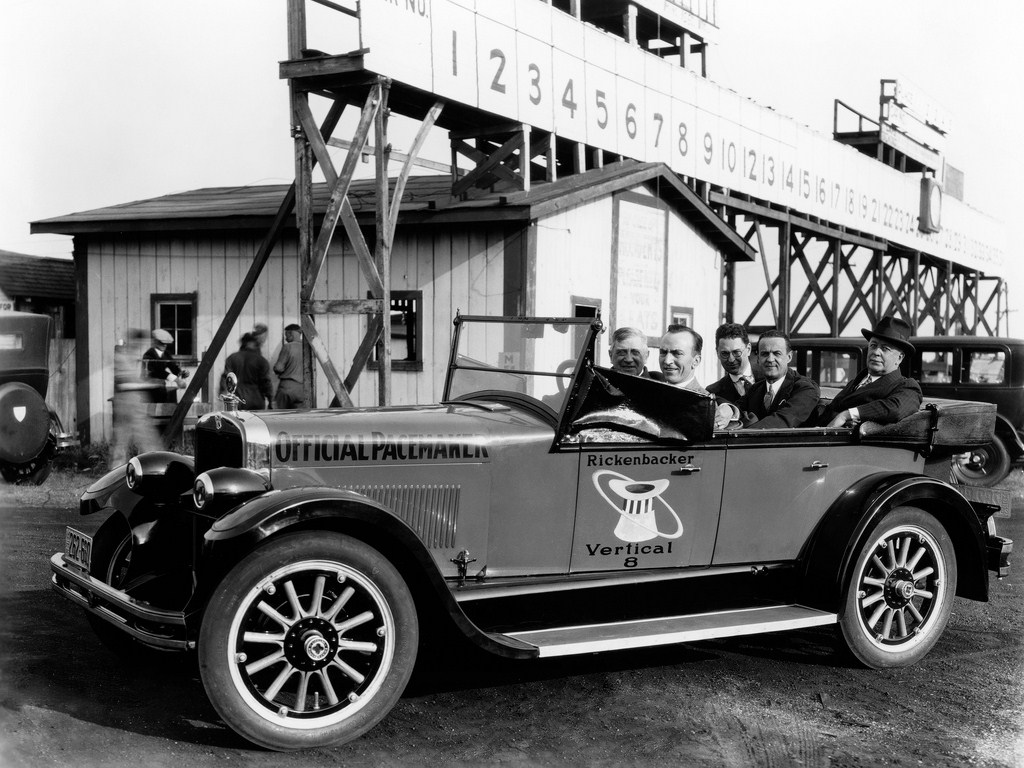1925. Rickenbacker Vertical Eight Super Fine Convertible Indy 500 Pace Car