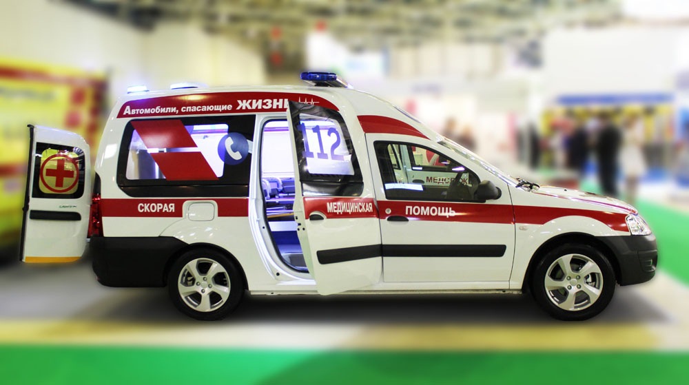 2017. Lada Largus Samotlor NN Ambulance