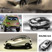 2008. Lada Kalina 4x4 Concept