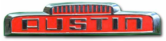 Austin 150 (1954 grill emblem)