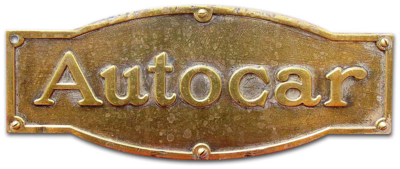 Autocar (1927 truck grill emblem)