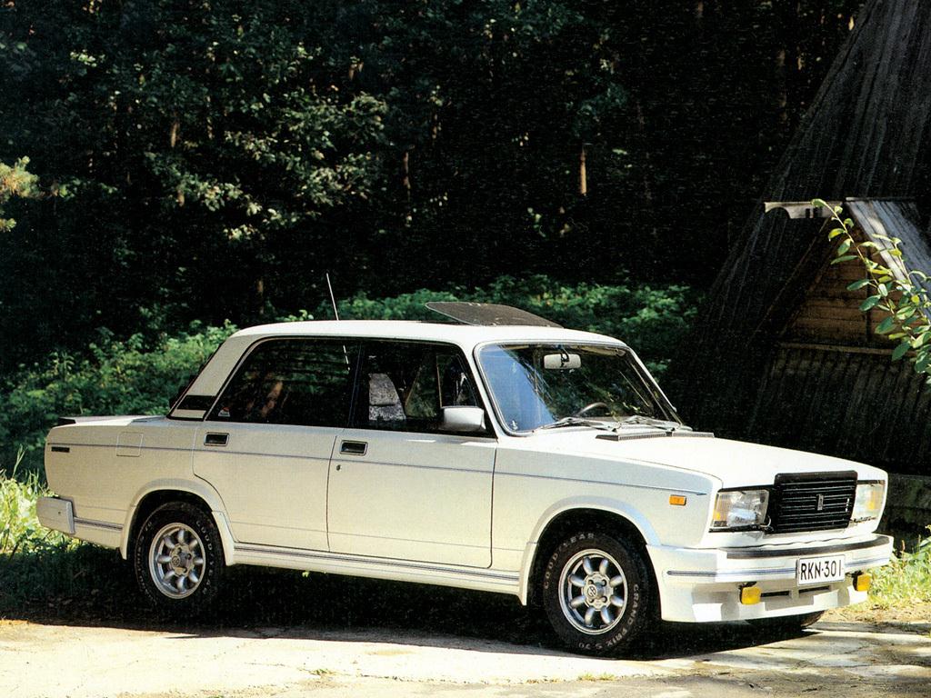 1984-1986. Konela Lada 2107 Turbo 