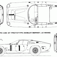 1963. Iso Rivolta A3C Prototype