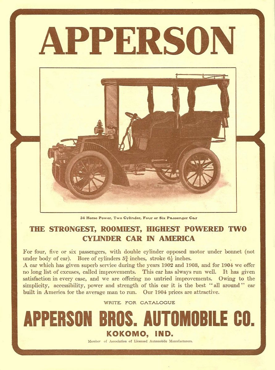 1904. Apperson Ad