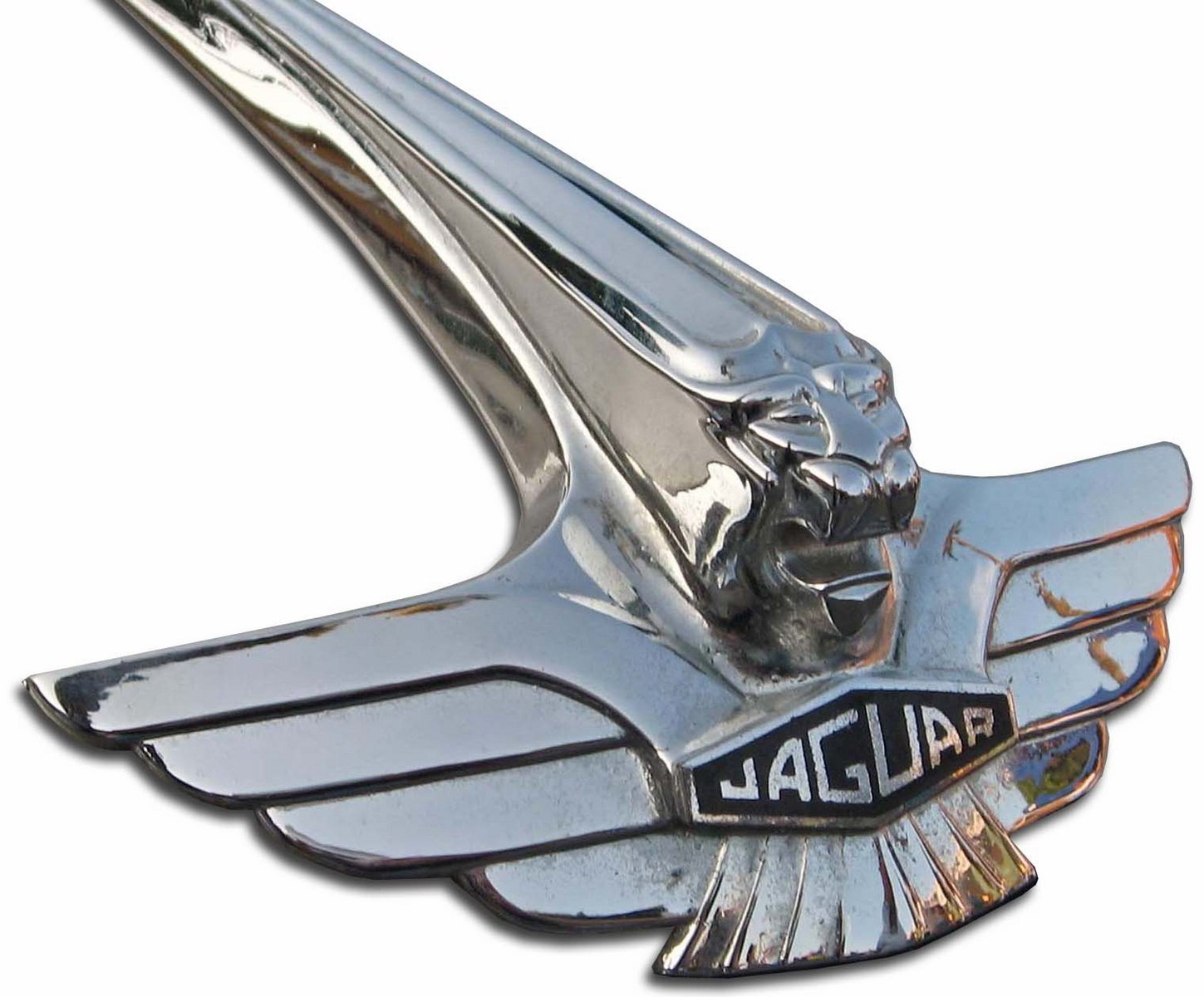 1956. Jaguar Mark VII (1956 hood ornament)