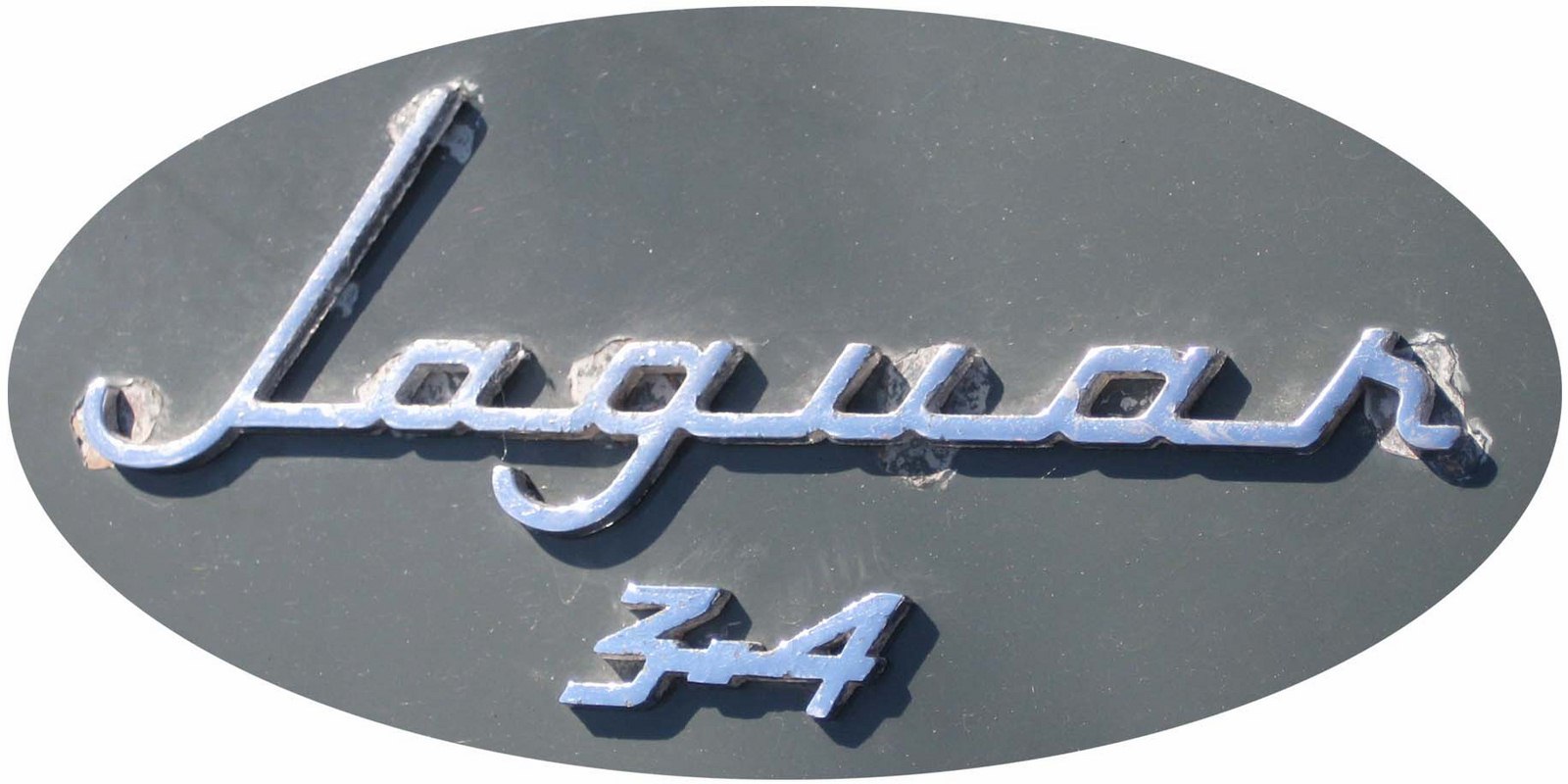 1959. Jaguar Mark II 3.4 Litre (1959-1967 trunk emblem)