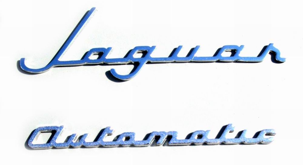 1960. Jaguar Mark IV Automatic (1961 trunk emblem)