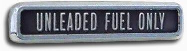 1983. Jaguar XJ-S Series I (1983-1987 fuel door badge)