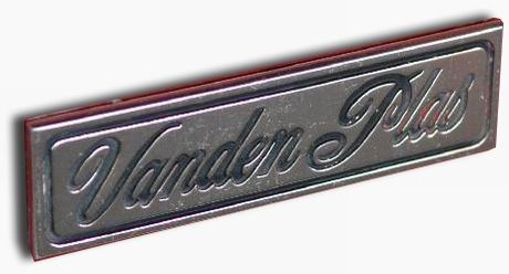 1986. Jaguar XJ6 Series III Vanden Plas (1986-1987 trunk badge)
