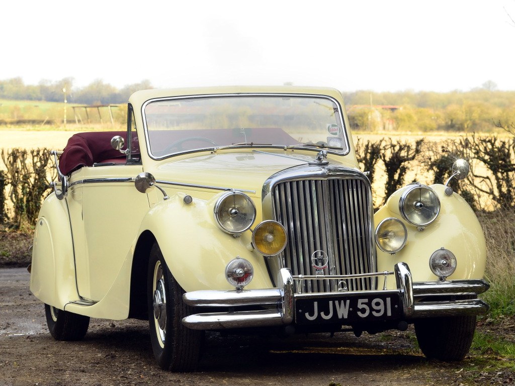 1948 1951. Jaguar MK V 2.5 3.5 Liter DHC