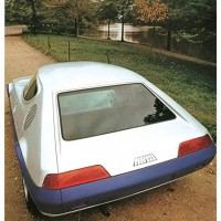 1973. NSU Trapeze Concept design by Bertone (Concept)