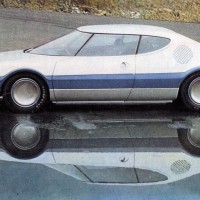 1973. NSU Trapeze Concept design by Bertone (Concept)