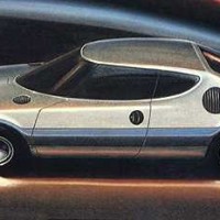 1973. NSU Trapeze Concept design by Bertone (Concept)