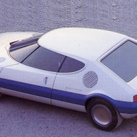 1973. NSU Trapeze Concept design by Bertone (Concept)