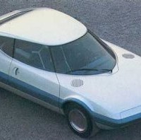 1973. NSU Trapeze Concept design by Bertone (Concept)