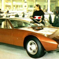1971. De Tomaso Zonda design by Ghia