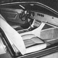 1971. De Tomaso Zonda design by Ghia