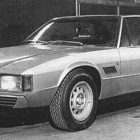 1972. De Tomaso Longchamp design by Ghia