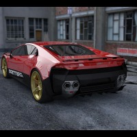 2017. De Tomaso Pantera by Stefan Schulze (Project)