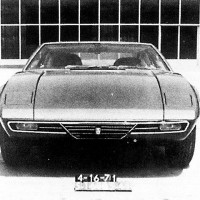 1971. De Tomaso Zonda design by Ghia