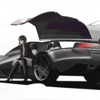 2010. De Tomaso  design by Frederic Tiellesen (Project)