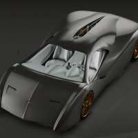 2015. Lyons Motor Car LM2 Streamliner