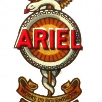 Ariel Petrol Motor Tricycle (1906 fuel tank emblem)(1906)