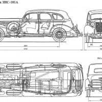 1940-1941. ЗИС-101A