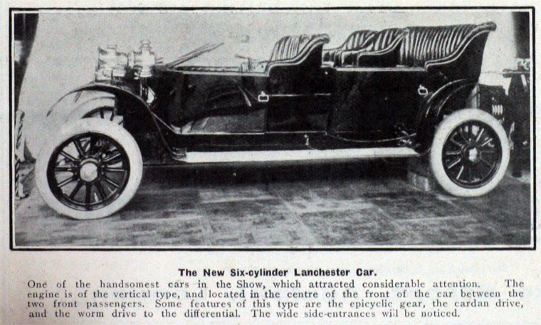 1906. Lanchester 28H.P. Touring Car