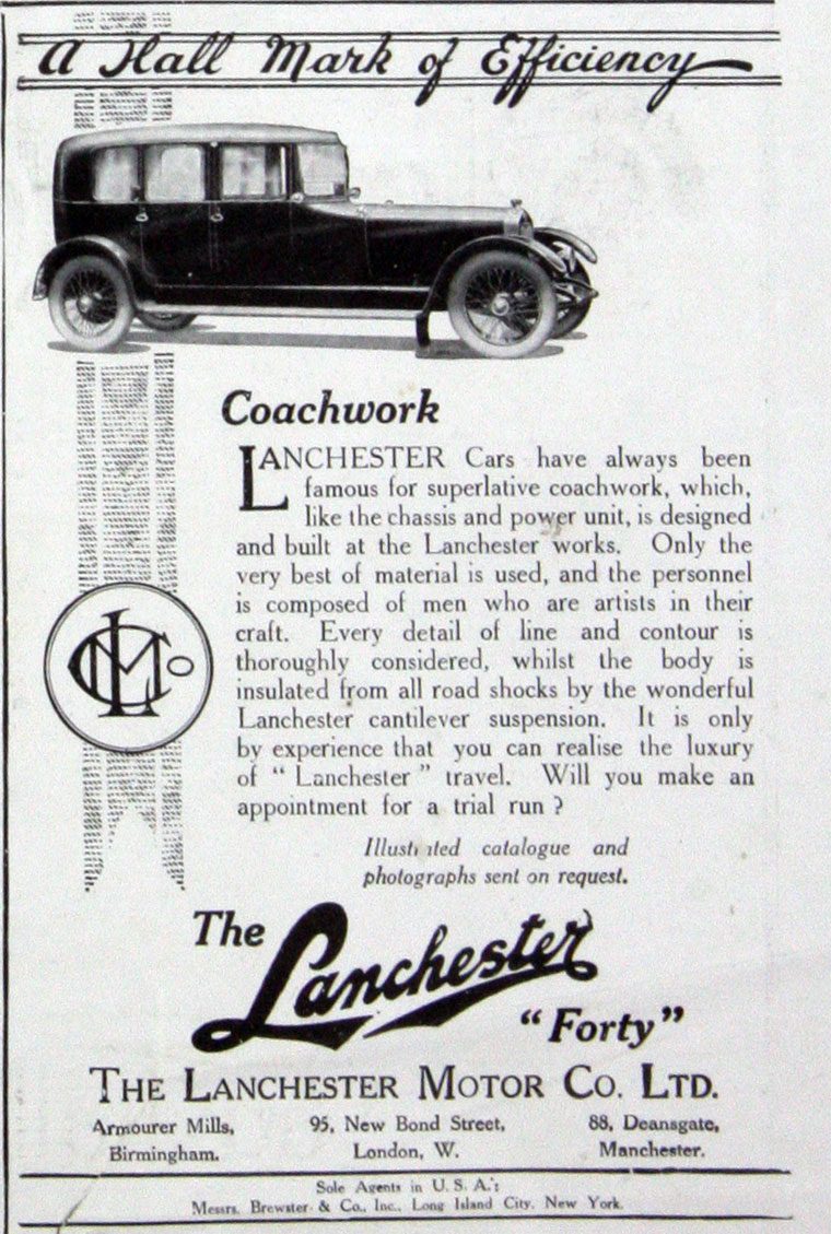 1922. Lanchester