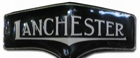 1936. Lanchester Straight-Eight (grill emblem)