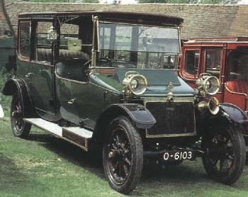 1910. Lanchester 28 HP Limousine