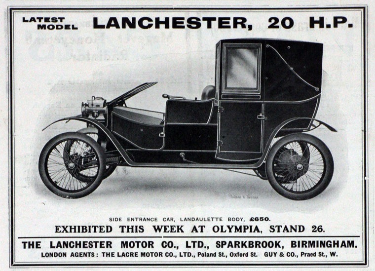 1905. Lanchester 20 H.P