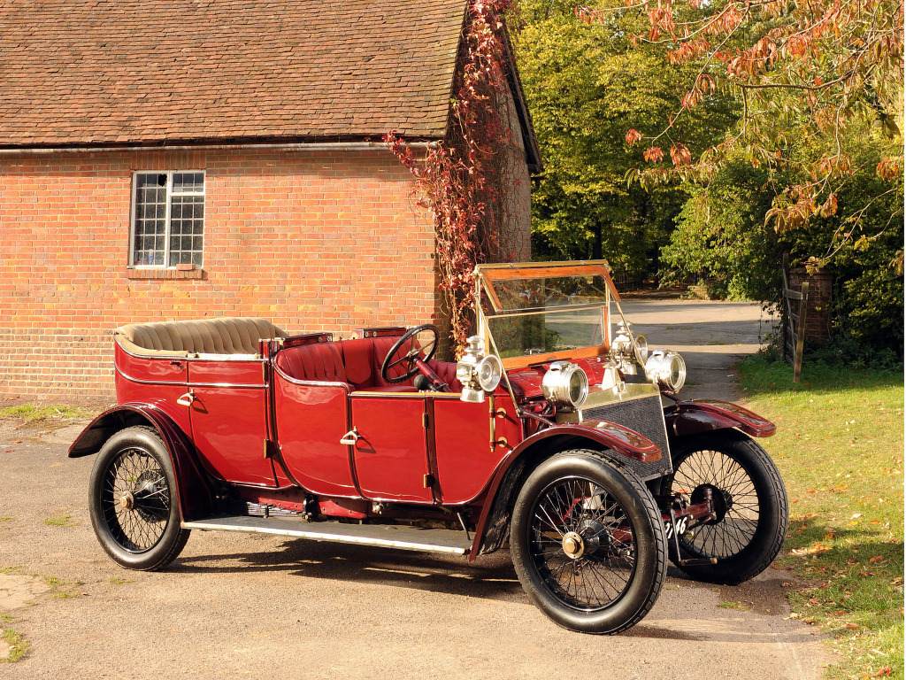 1912. Lanchester 38 HP Detachable Top Limousine