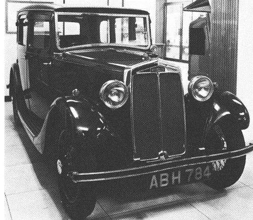 1933. Lanchester 18hp
