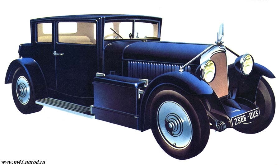 1928-1932. Voisin C14 Chartre Demi-Berline