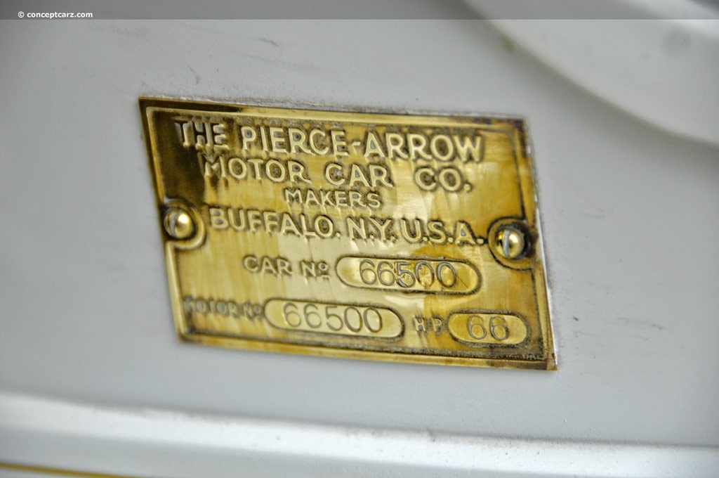 1912. Pierce-Arrow Model 66-QQ 5-Passenger Touring Car