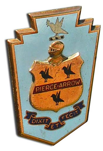 1928. Pierce-Arrow (grill emblem)