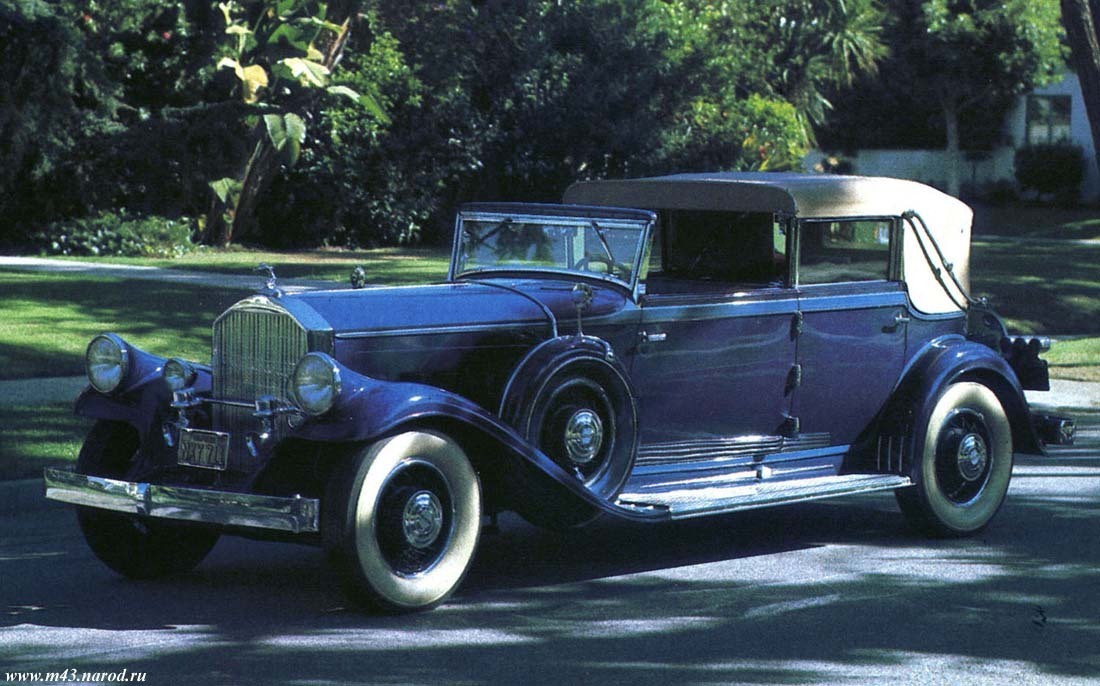 1931. Пирс-Эрроу с кузовом от фирмы Ле Барон