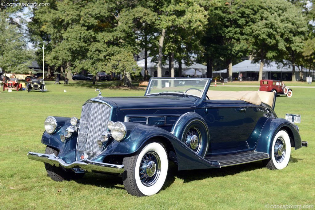 1935. Pierce-Arrow Model 845 Coupe