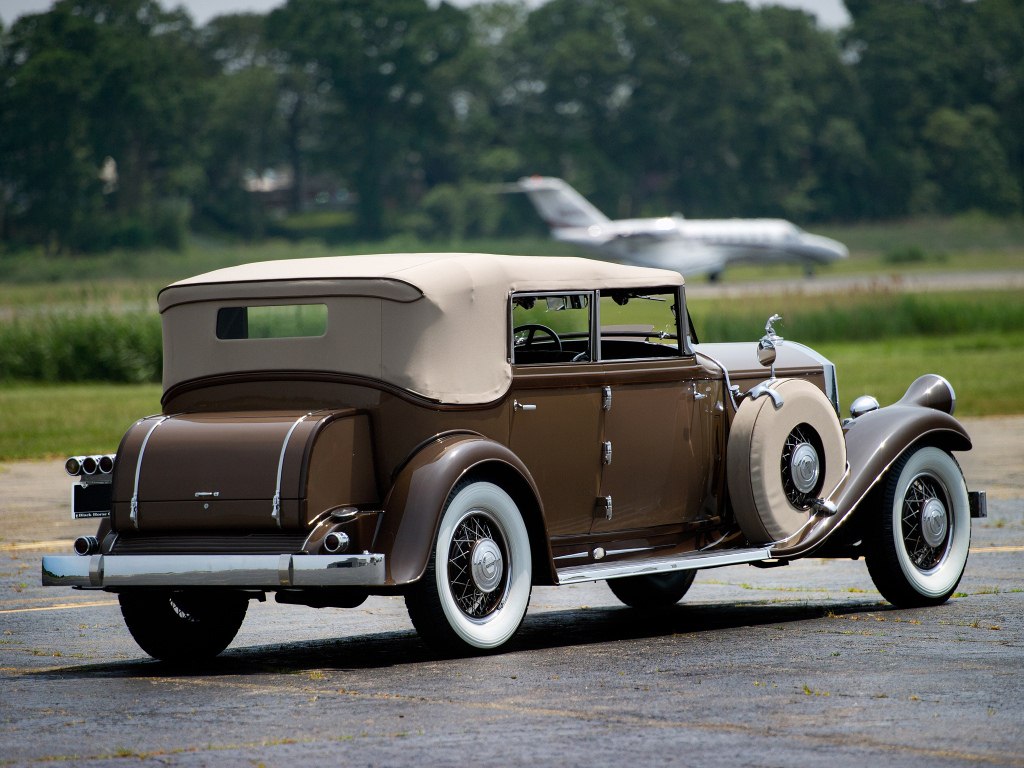 1932. Pierce-Arrow Model 54 Convertible Sedan