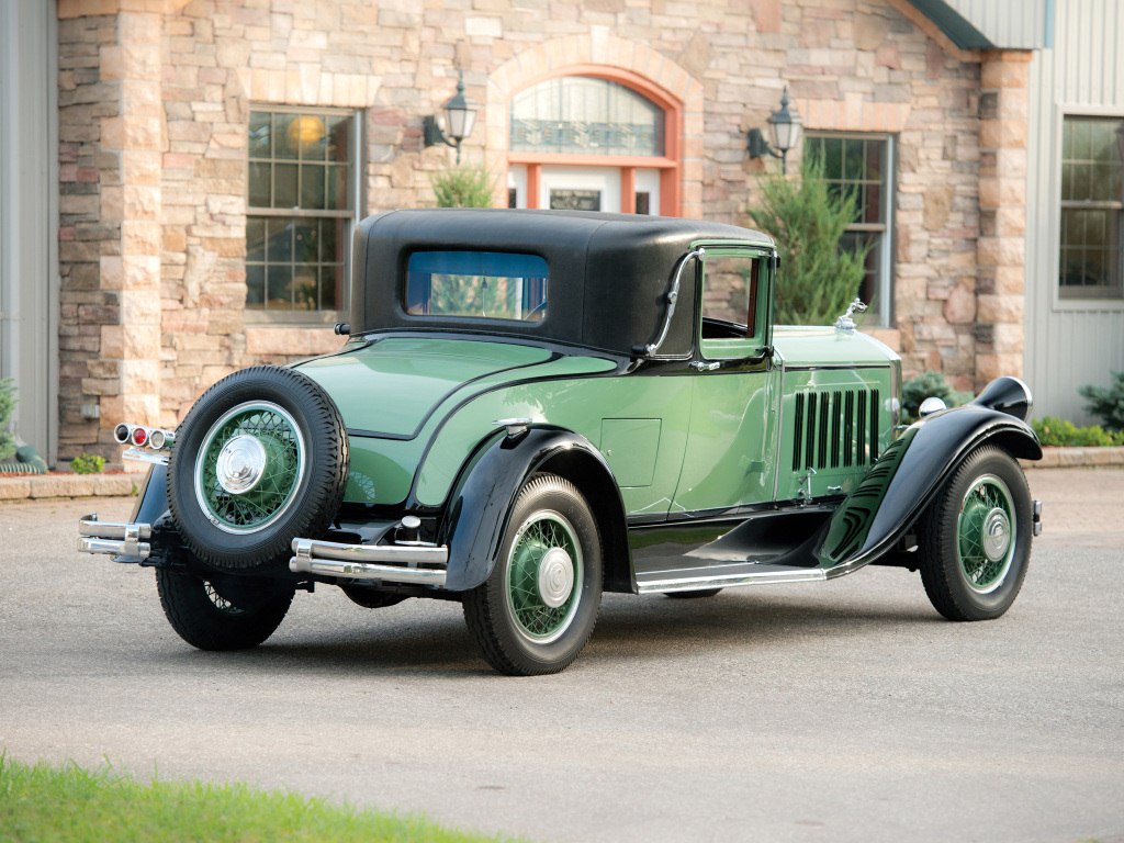 1929. Pierce-Arrow Model 125 Coupe