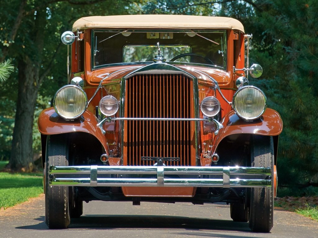 1929. Pierce-Arrow Model 126 Convertible Coupe