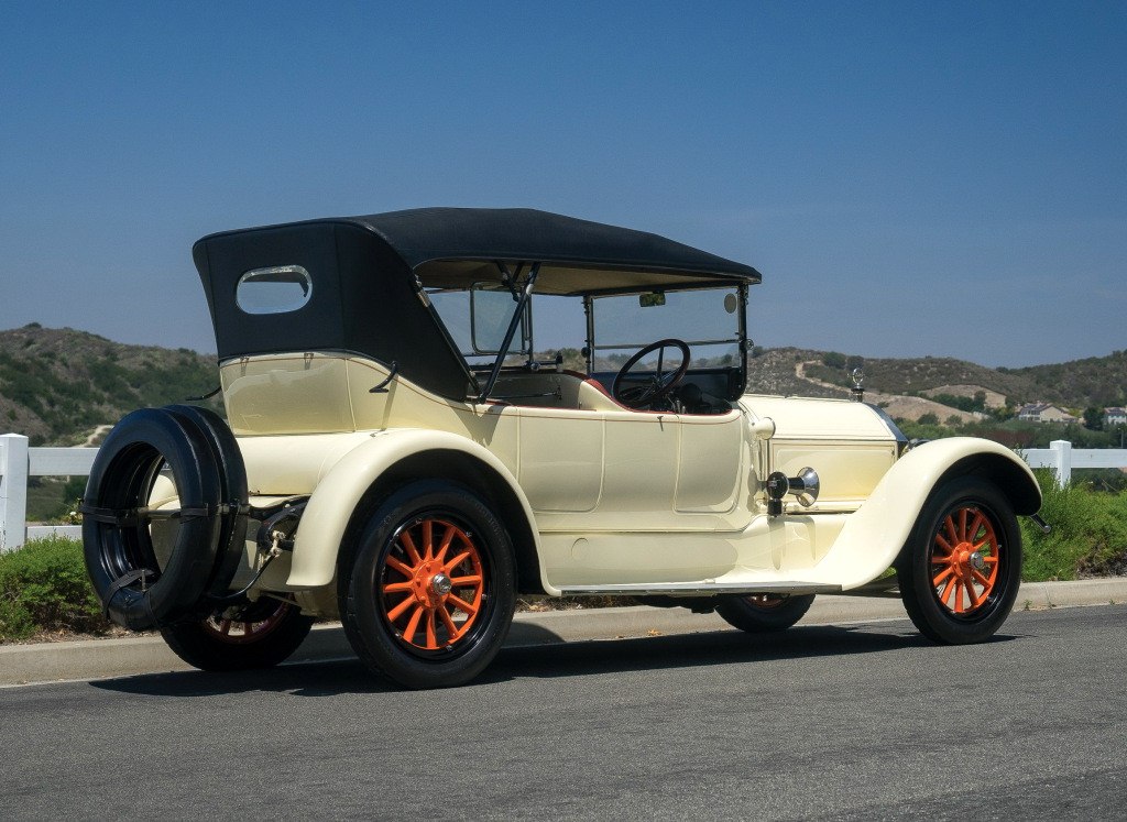 1917. Pierce-Arrow Model 48B 4-passenger Touring (Series 4)