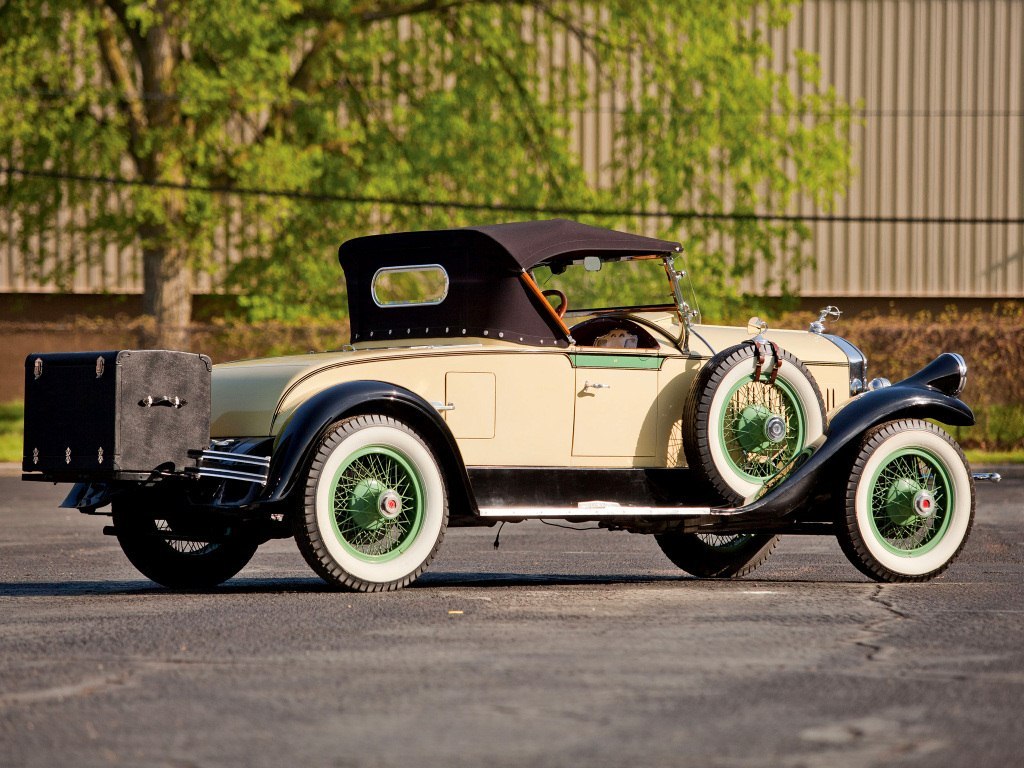 1928. Pierce-Arrow Model 81 Rumbleseat Roadster