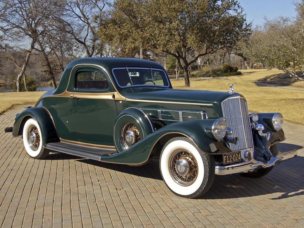 1935. Pierce-Arrow Model 845 Coupe