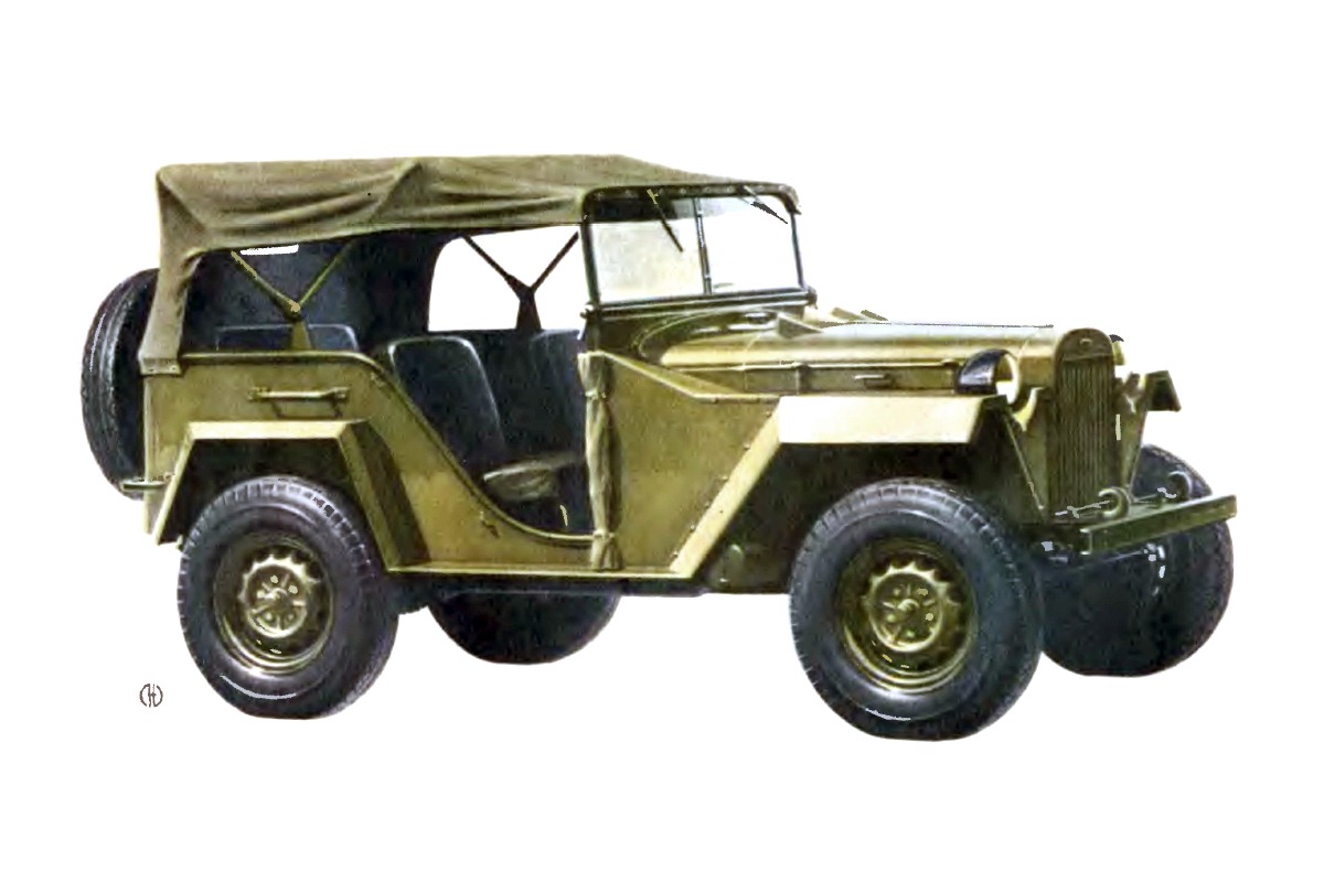 1944-1953. GAZ-67B
